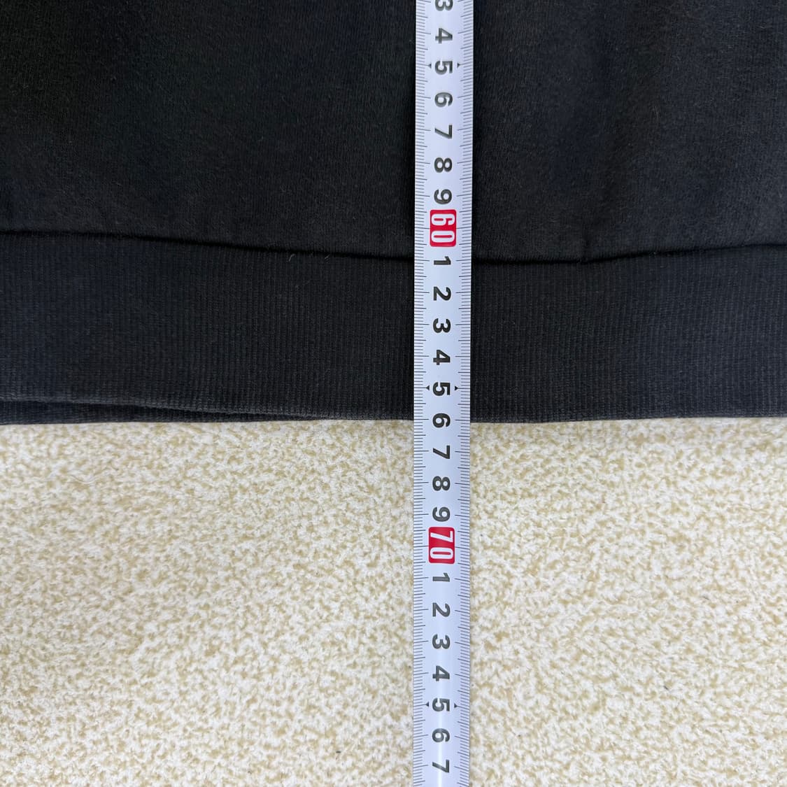 [M] 살레와 SALEWA 블랙 기모 맨투맨 1230T1 상품이미지5