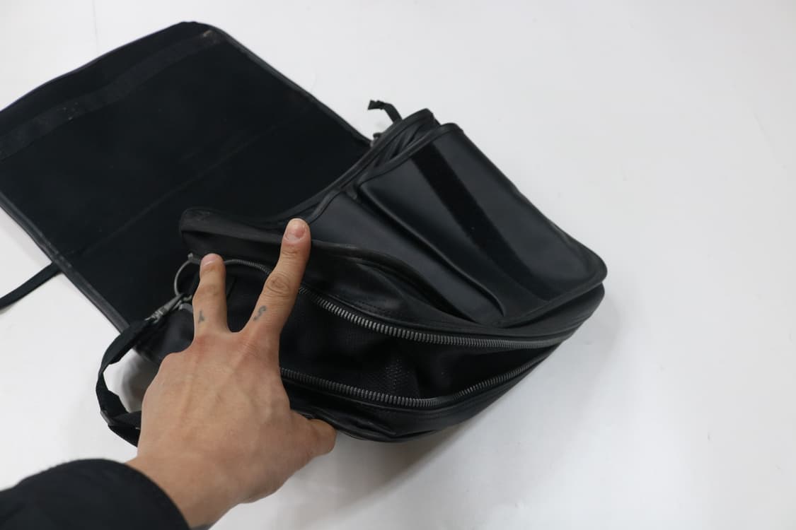 LUGGAGE LABEL 요시다포터 라이너 블랙 숄더 메신저 백 상품이미지7