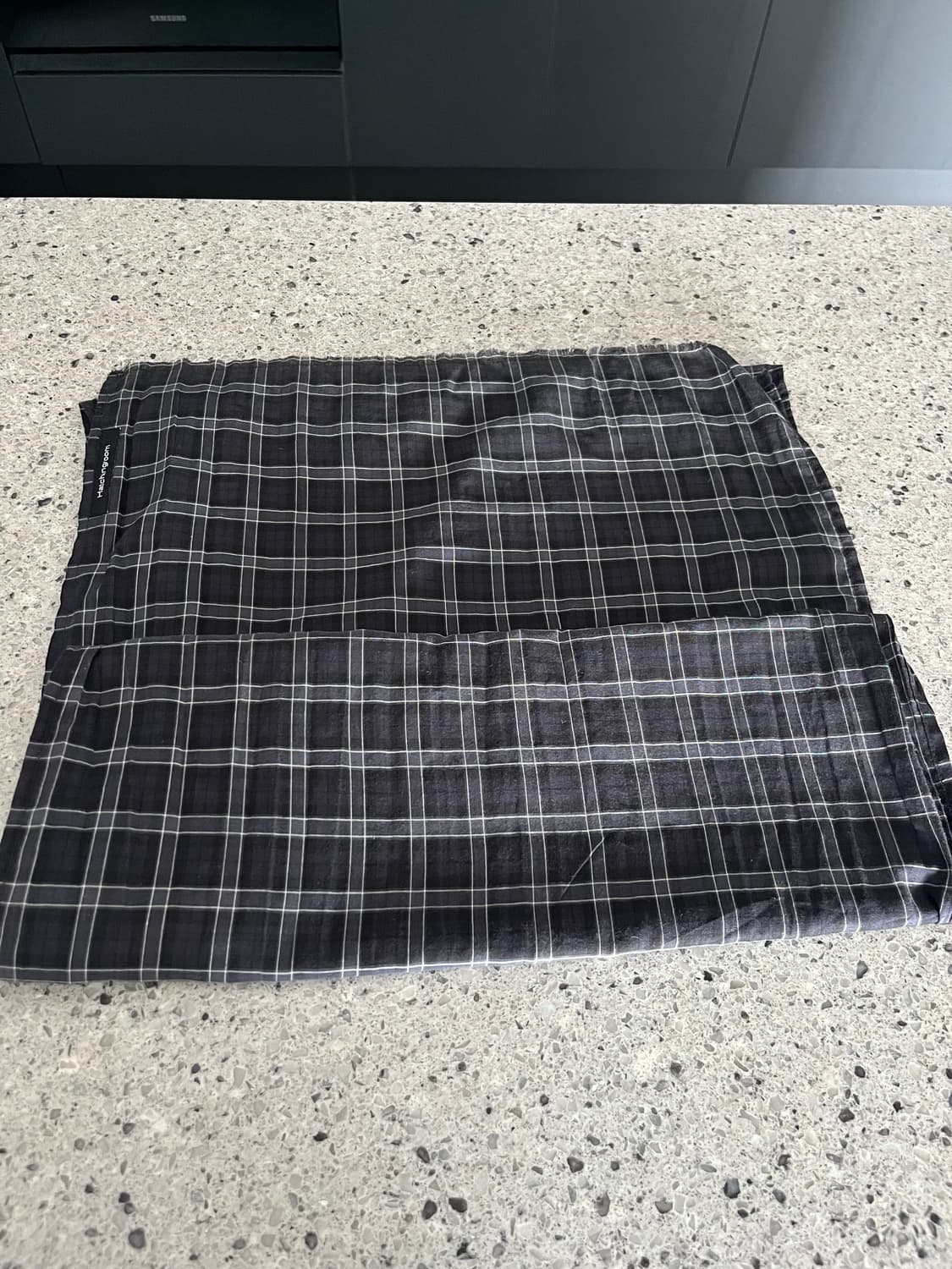 해칭룸 타탄 체크 스카프 상품이미지1