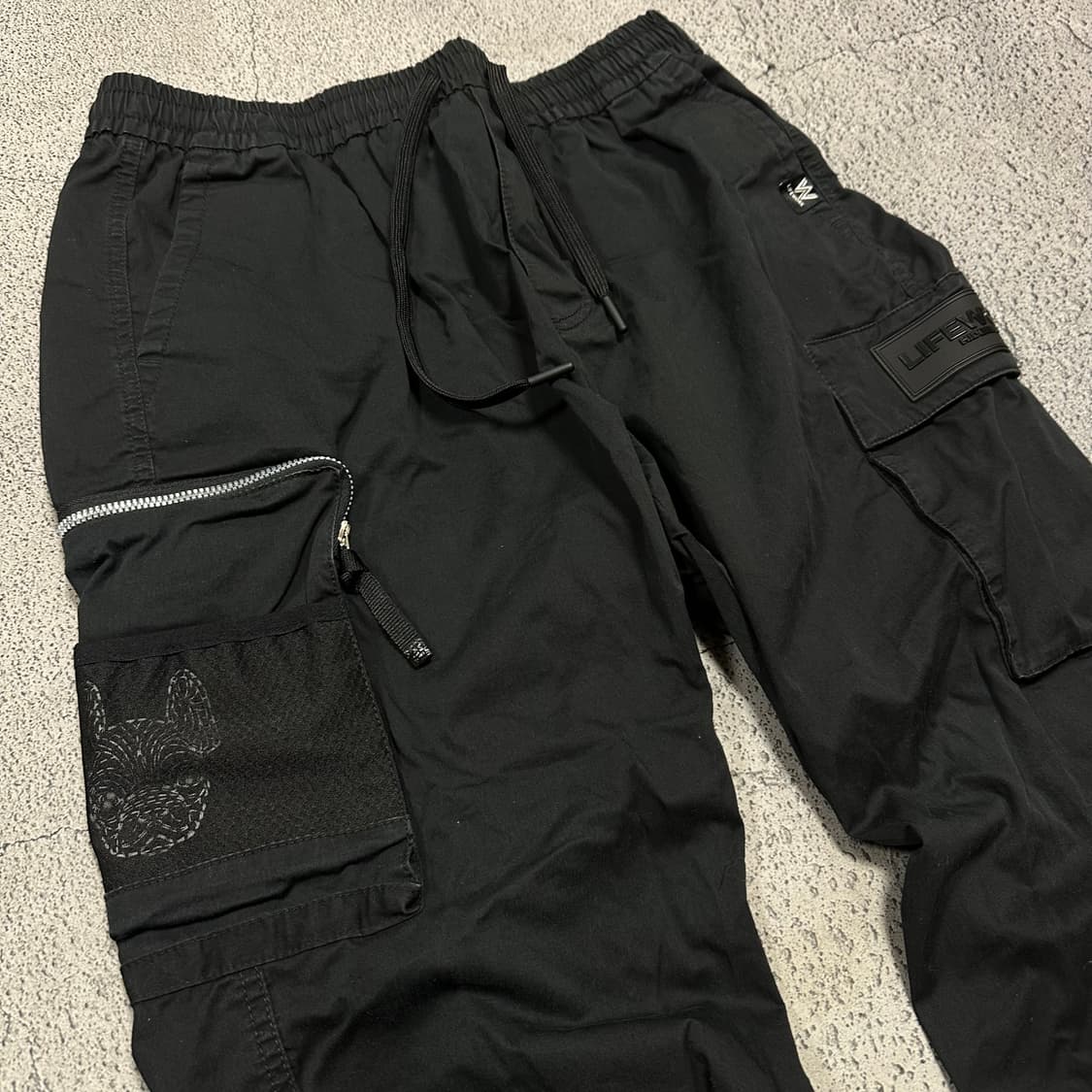 ✨ (바배) 라이프워크 블랙 조거 팬츠  상품이미지5