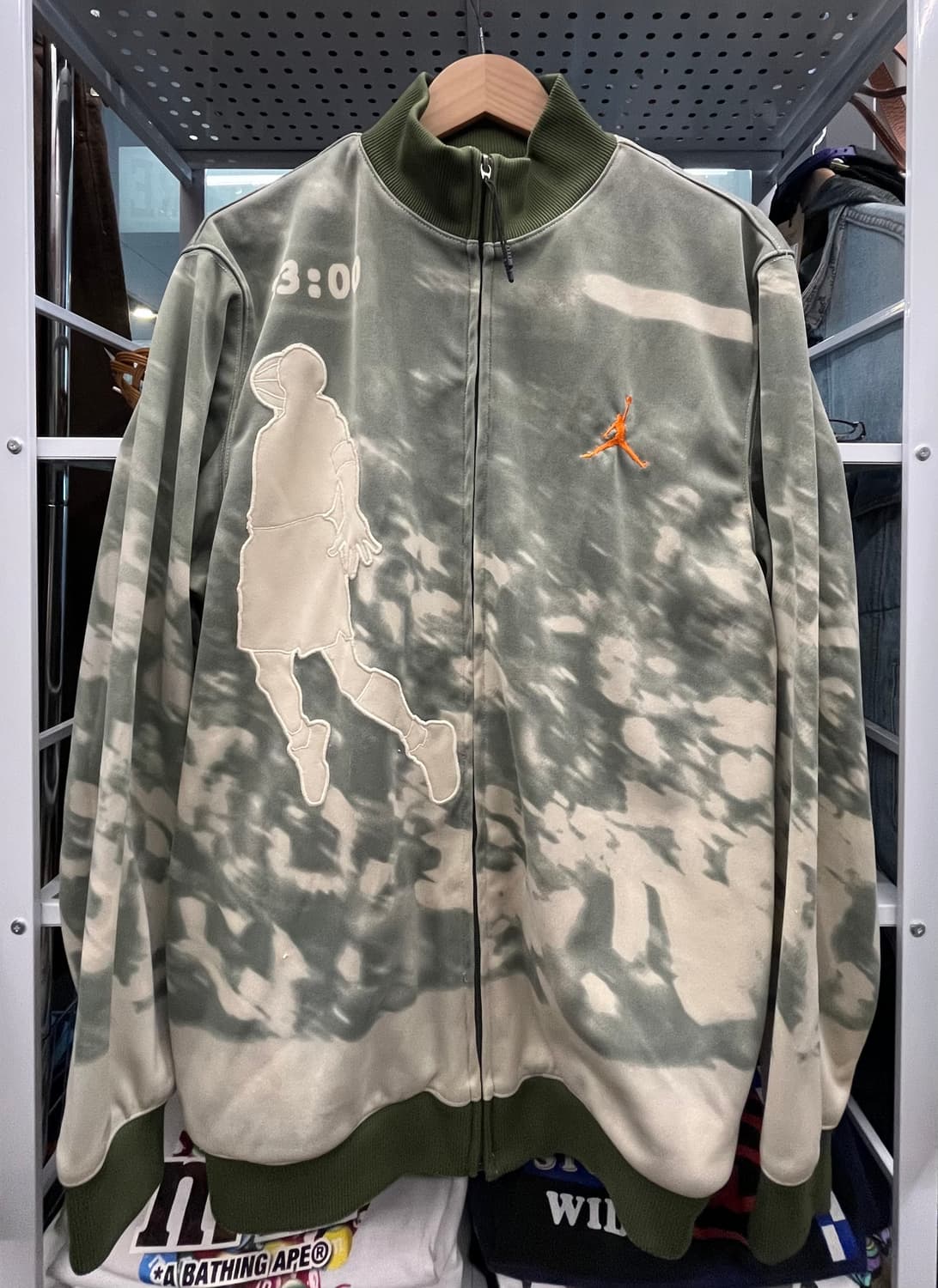 00s 마이클 조던 자켓 카키색 상품이미지1