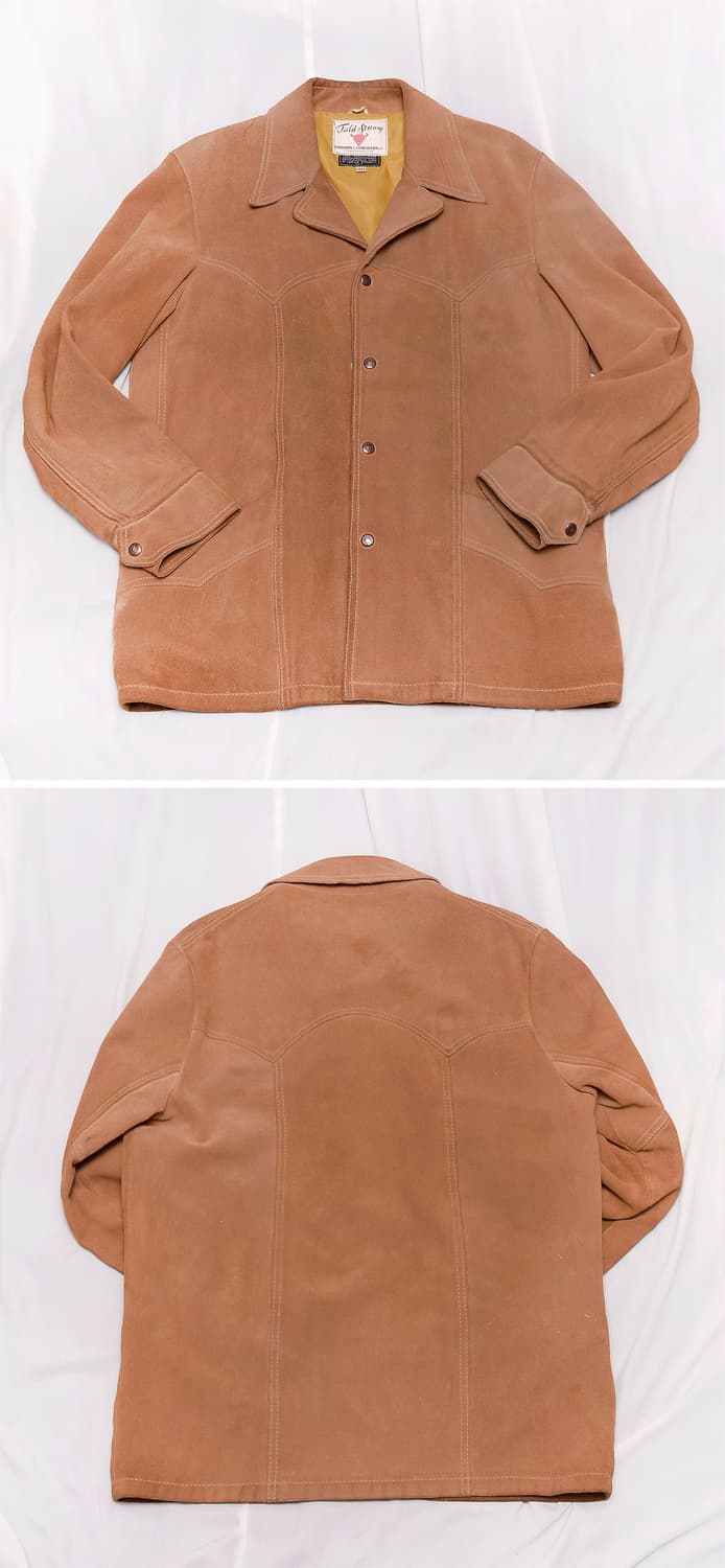 필드 앤 스트림 스웨이드 레더 웨스턴 헌팅 자켓 (100-105) 상품이미지2