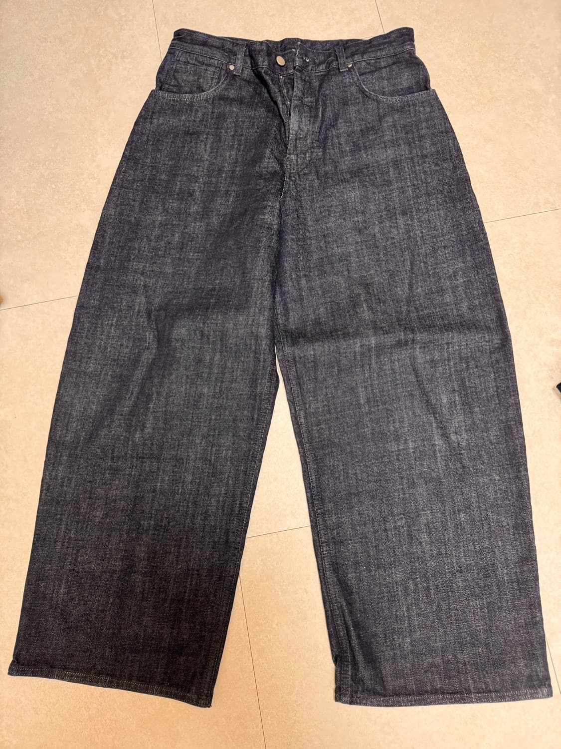 자라 재패니즈 데님 와이드 팬츠 상품이미지1