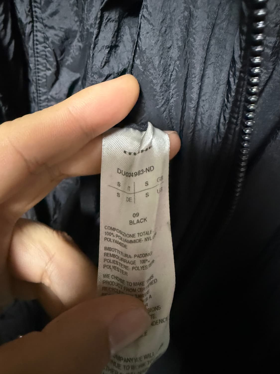 릭오웬스 다크쉐도우 후드 점퍼 상품이미지4