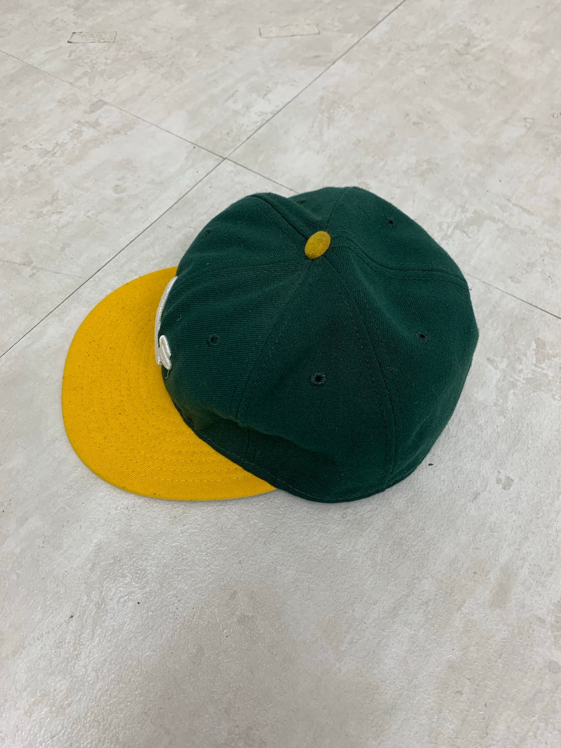 뉴에라x엠엘비 옐로우&초록 스냅백 상품이미지2