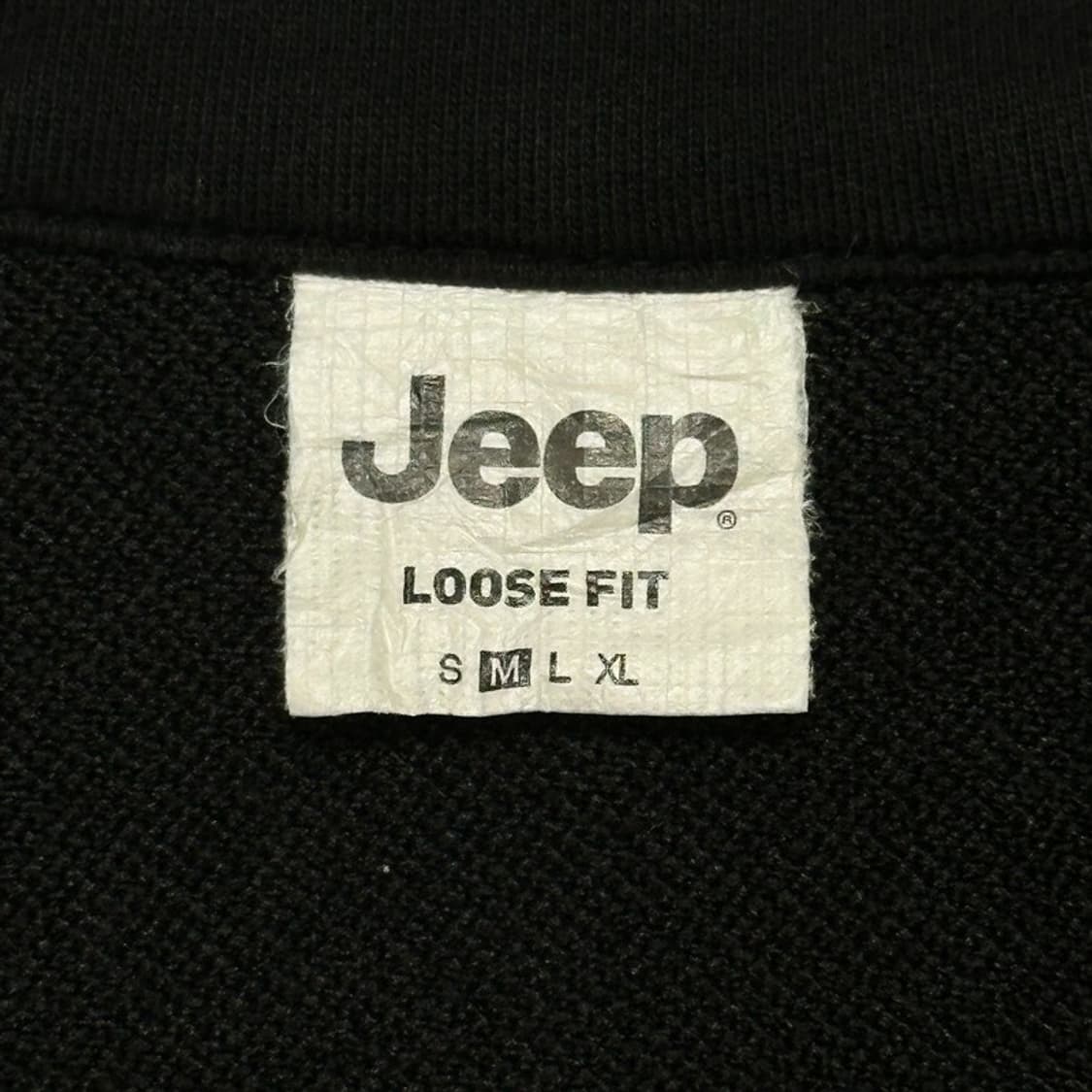 JEEP 자수로고 하프집업 맨투맨 M 상품이미지5