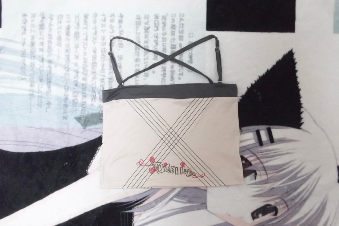 하라주쿠 나시 슬리브리스 갸루 상품이미지2