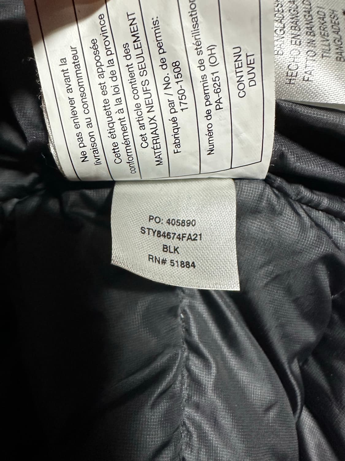 파타고니아 다운스웨터 패딩 블랙 xxl 상품이미지6