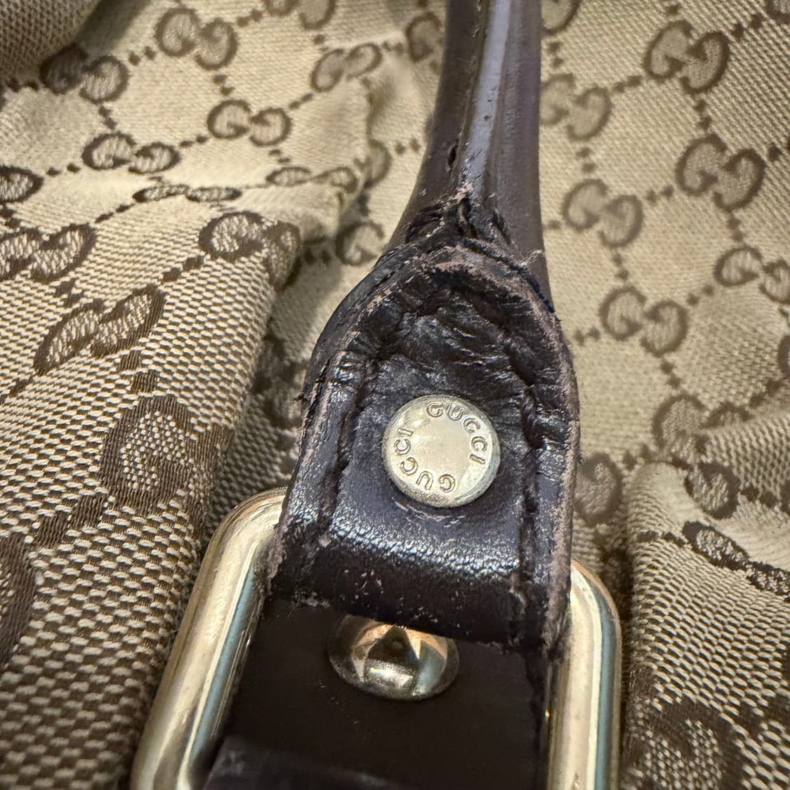 구찌 수키 GG 캔버스 토트백 상품이미지6