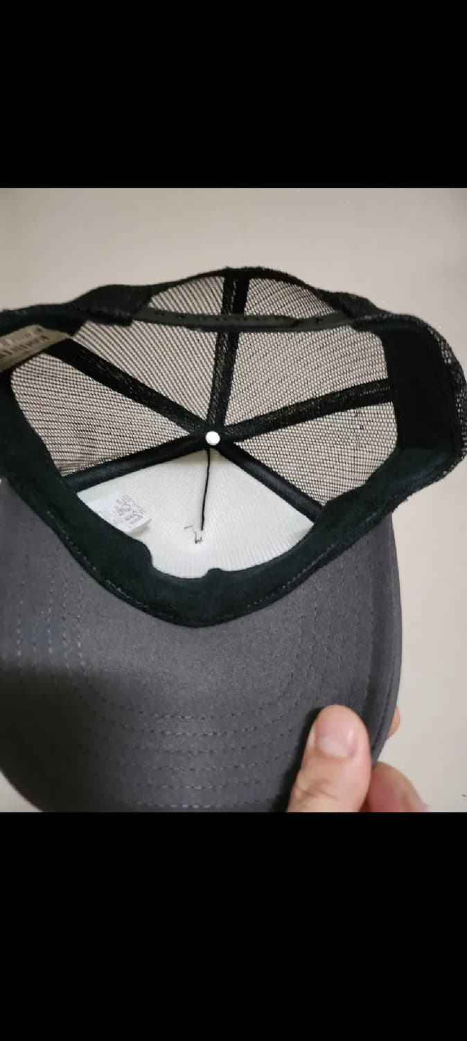 캐피탈 모자 데님리페어 블랙그레이 상품이미지5