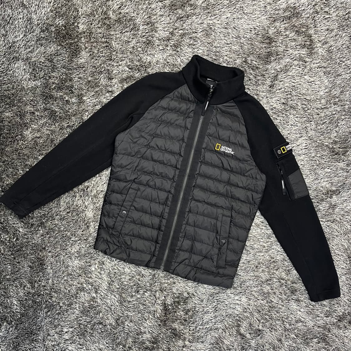 내셔널지오그래픽 몬타나 니트 앤 다운 믹스 풀 집업 자켓 (110) 상품이미지1