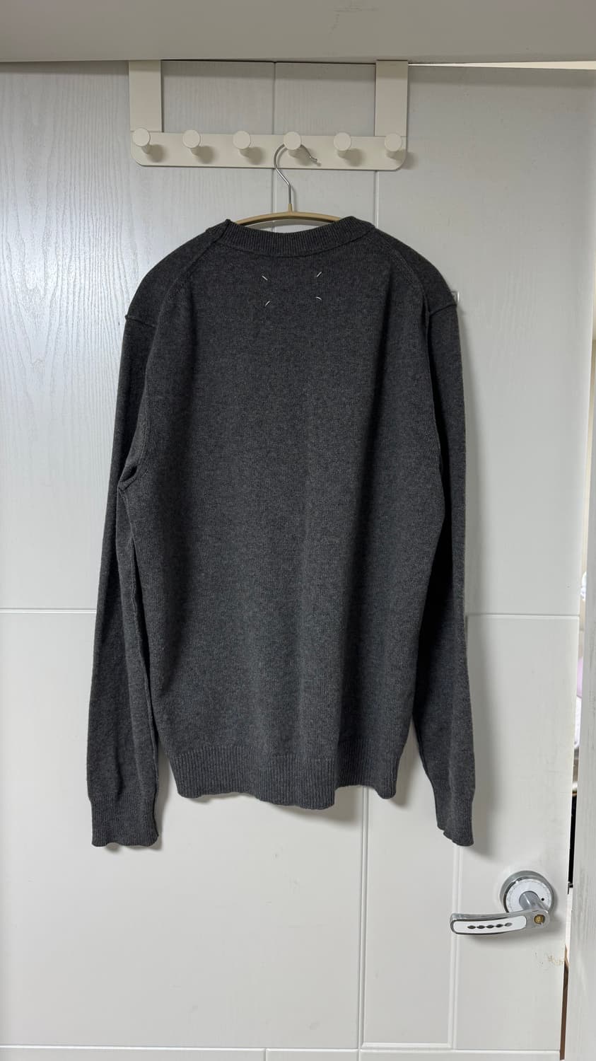 마르지엘라 스티치 니트 회색 상품이미지2