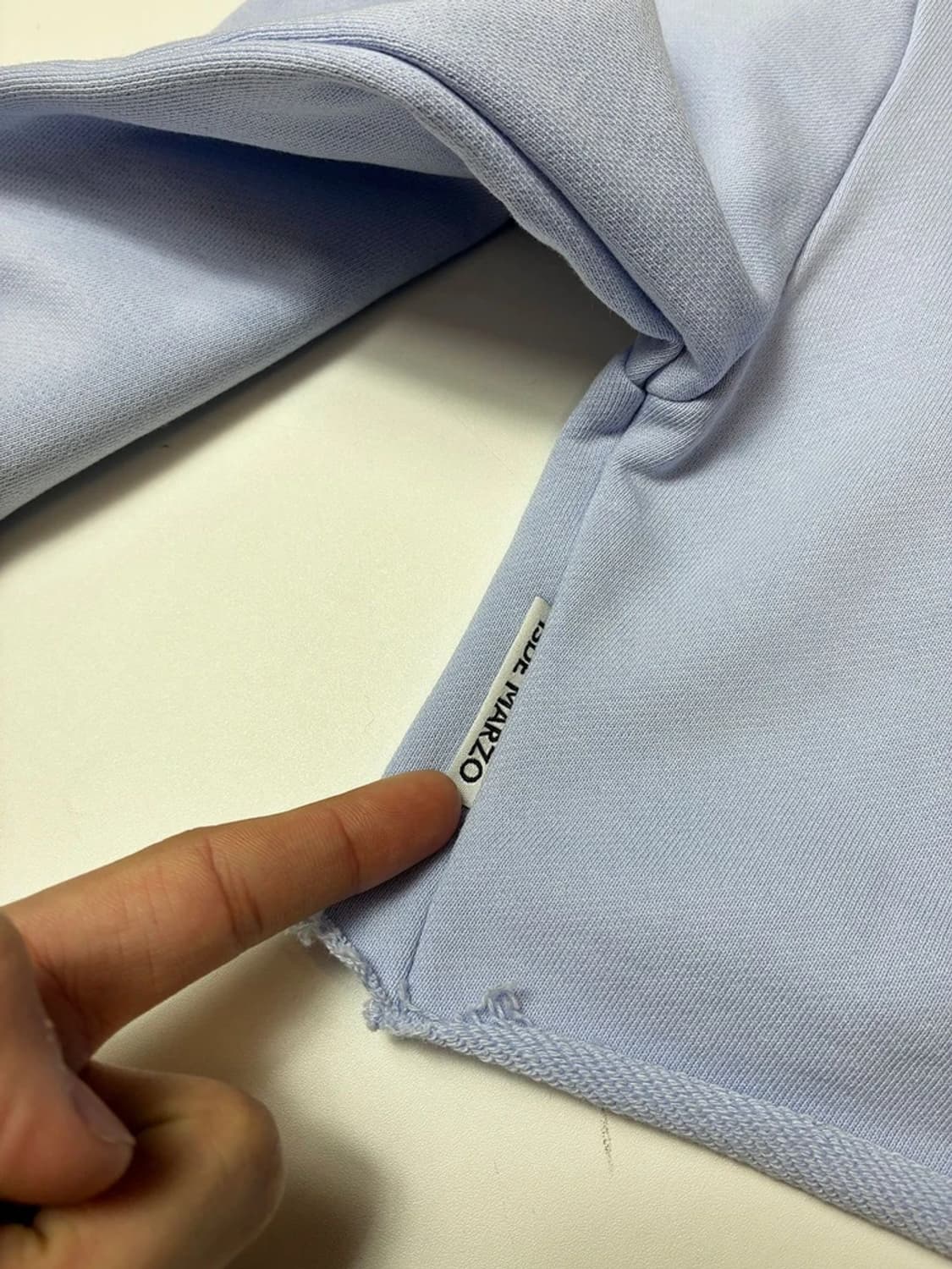 13DE MARZO 크롭 오버 맨투맨 PN8721 상품이미지6