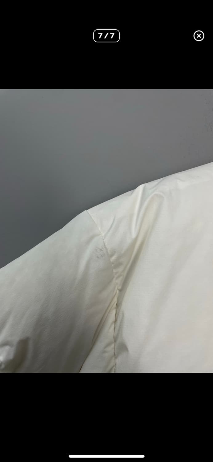 노스페이스 눕시 온 볼 아이보리 패딩 A3386 상품이미지7