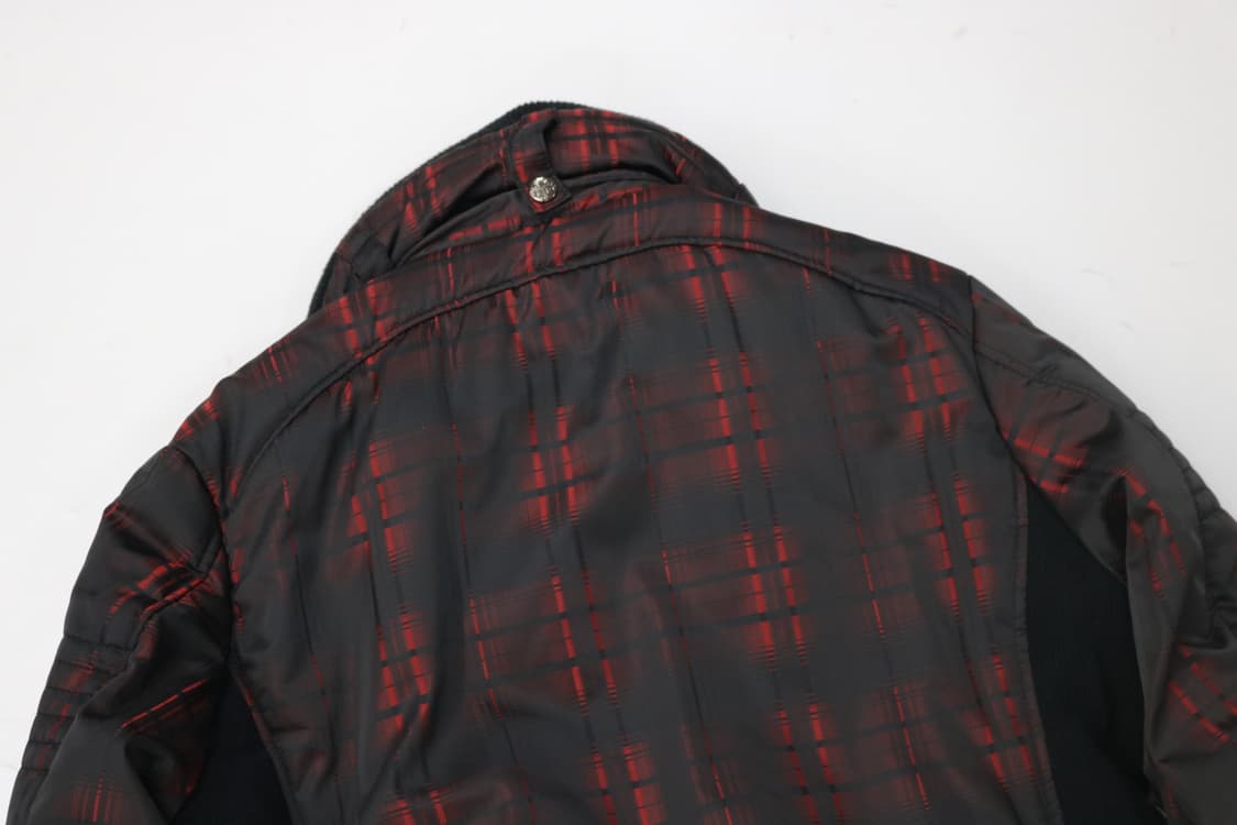 semantic design 세만틱 디자인 빈티지 레드 체크 패딩 자켓 상품이미지8