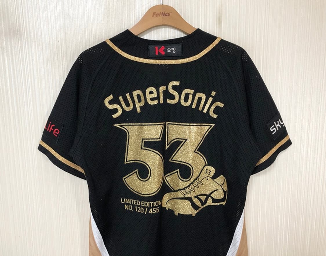 KBO KT위즈 #53 이대형 플레이어유니폼/슈퍼소닉 95 한정모델 상품이미지9