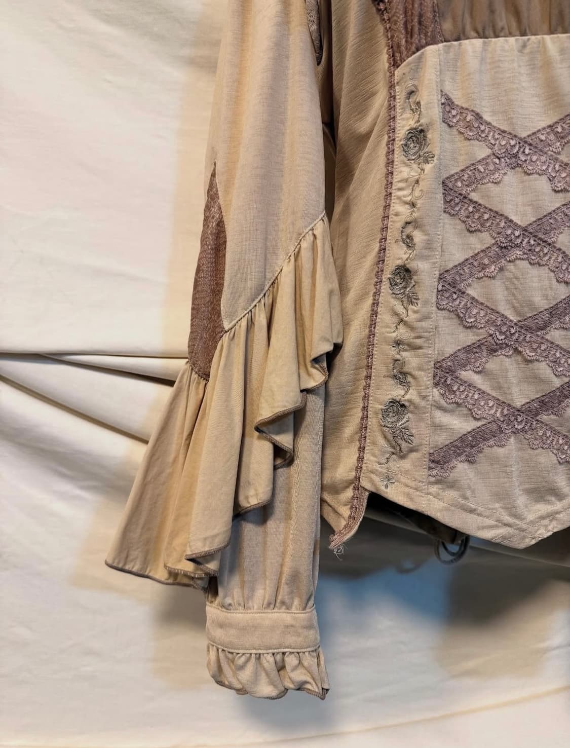 Ozz On Fairy Lace Detail Shirt 상품이미지3