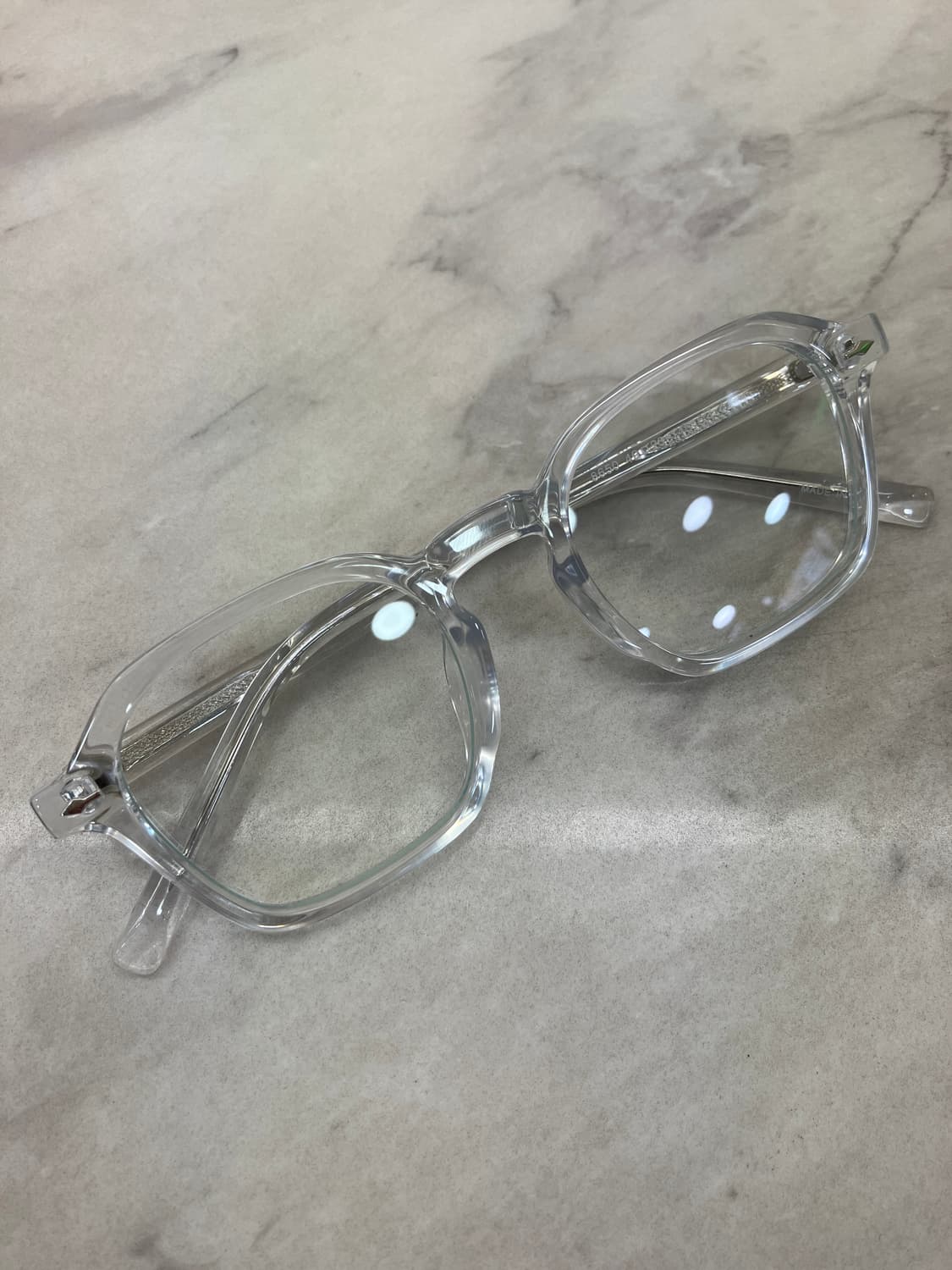 B55 GGS 클리어 웰링턴 뿔테 안경8650 상품이미지1