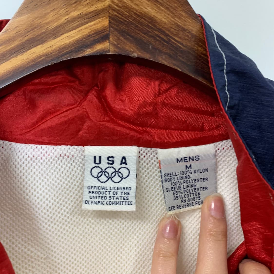 Vintage 84년 La 올림픽 미국 바람막이 상품이미지6