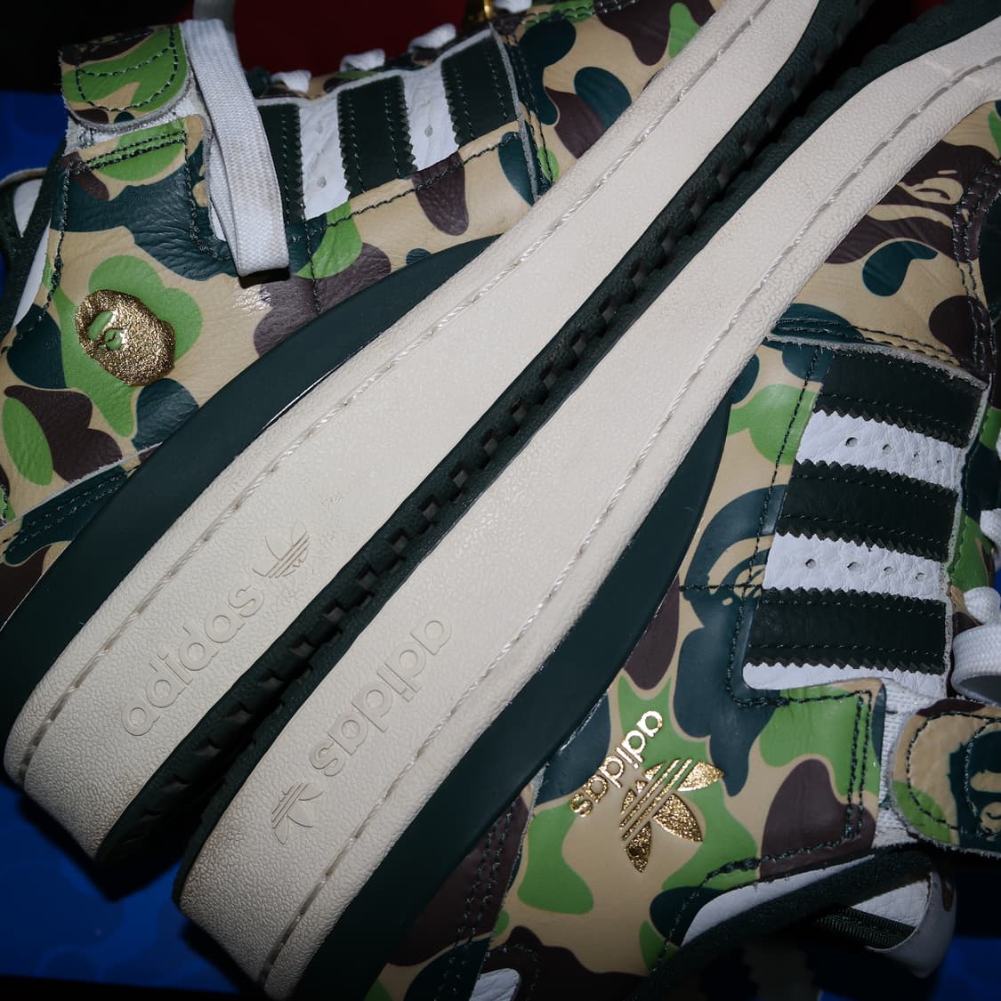 [265] 아디다스 x 베이프 포럼 84 로우 그린 카모 상품이미지3