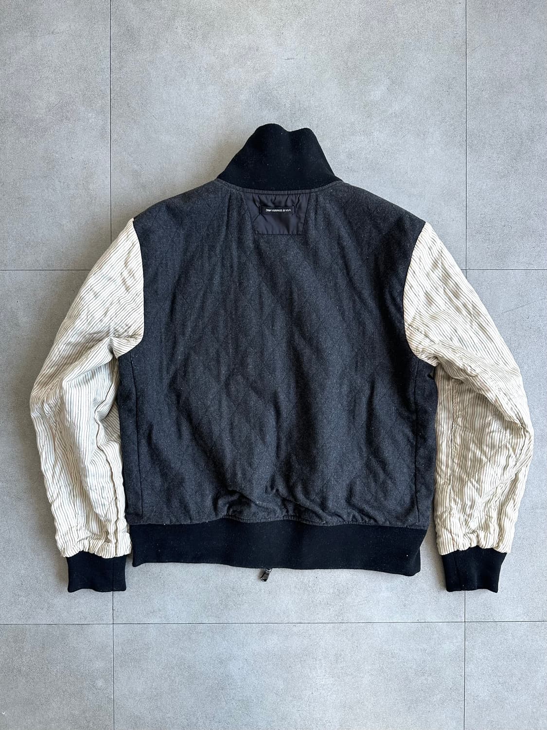 존바바토스 하이넥 버튼 투웨이 봄버 자켓 상품이미지8