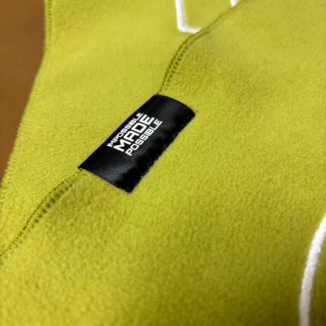 Supreme 슈프림 폴라텍 라임 로고 머플러 목도리 (Lime) 상품이미지8