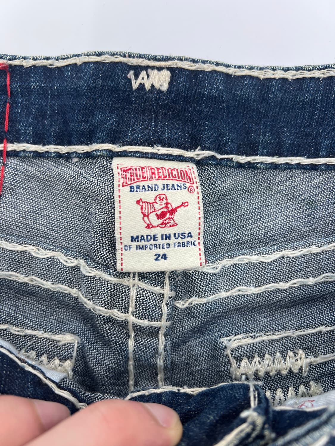 트루릴리젼 스티치 데님팬츠 상품이미지5