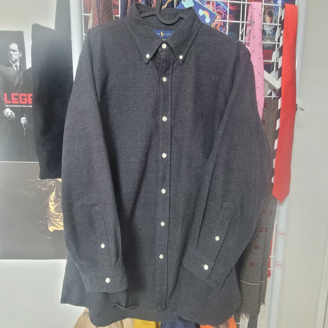 폴로 랄프로렌 플란넬 셔츠 L 상품이미지1