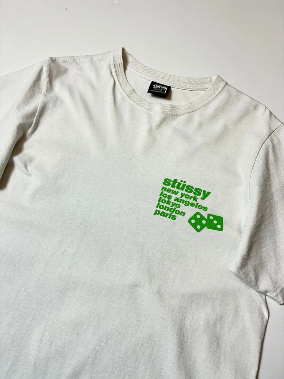 스투시 백프린팅 실루엣 코튼 반팔 티셔츠 PN9683 상품이미지4