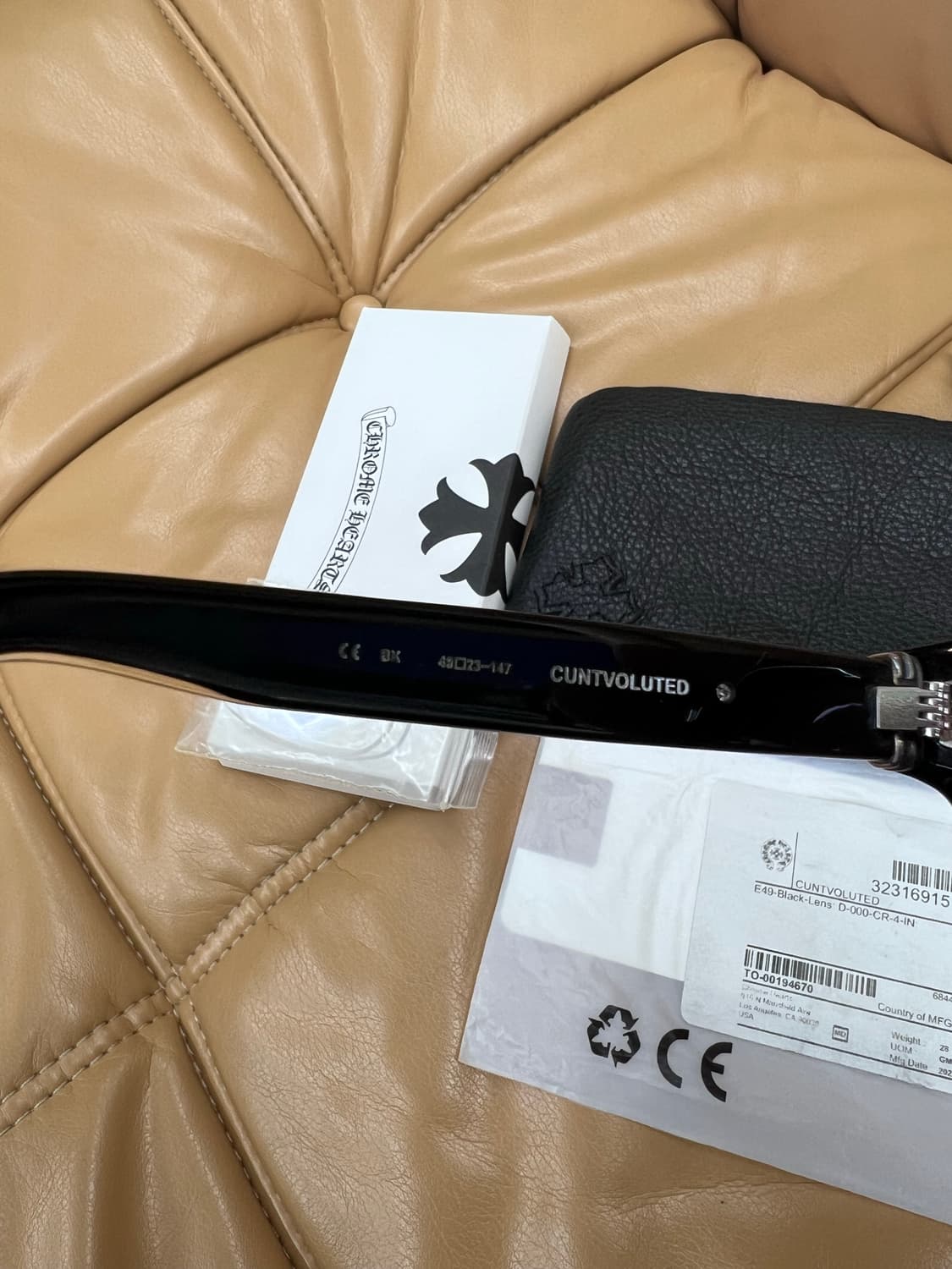 크롬하츠 컨볼루티드 블랙 실버 풀구성 상품이미지4