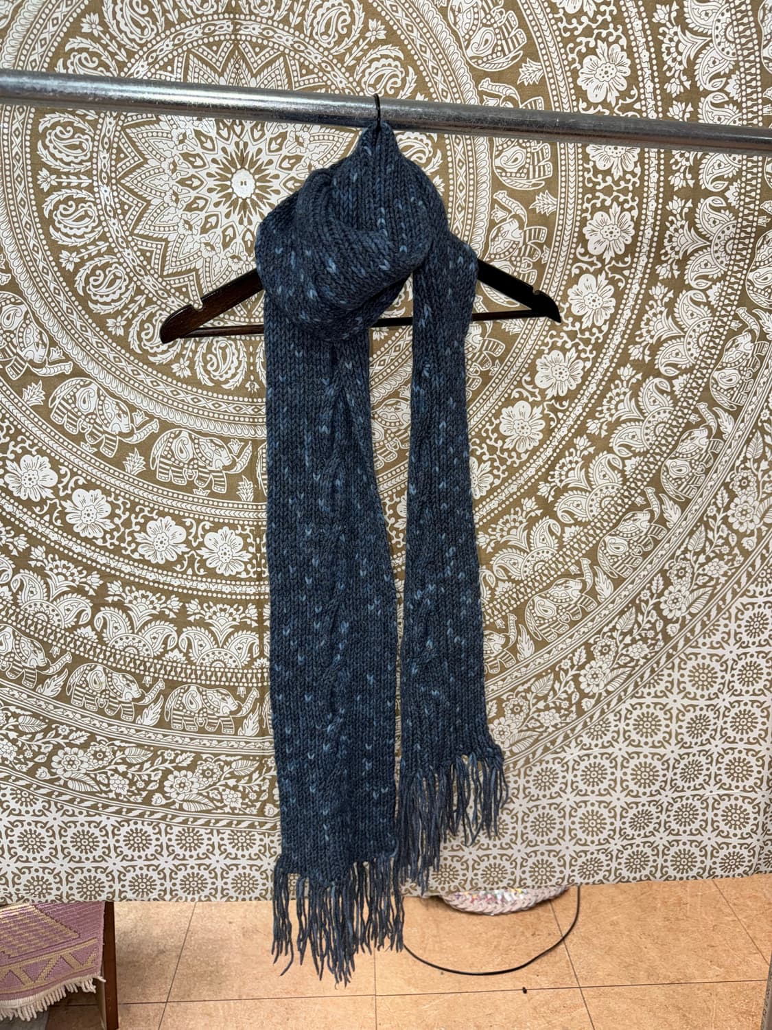 케이블 꽈배기 니트 머플러 목도리  상품이미지3