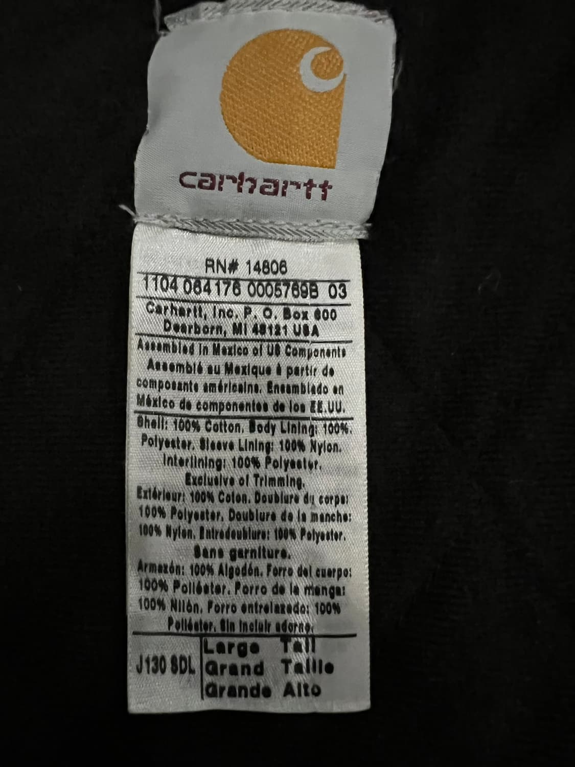 (XL) 칼하트 덕 액티브 후드자켓 J130 DKB 다크브라운 상품이미지4