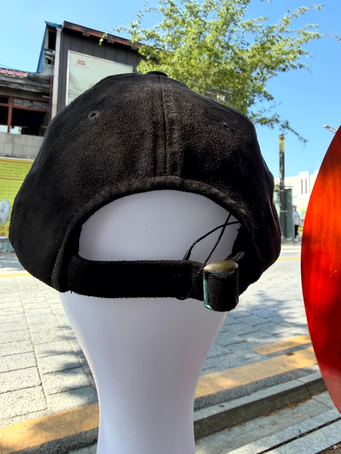 Lee  Mini Patch Suede Texture Ball Cap 상품이미지4