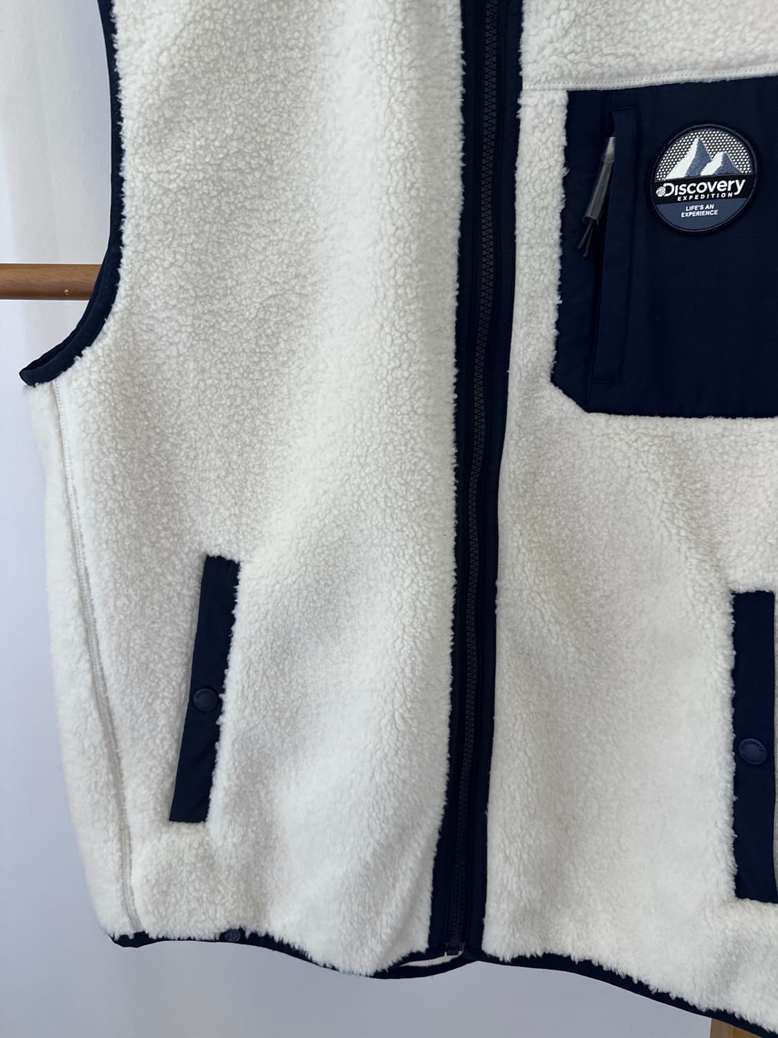 디스커버리 뽀글이 조끼 100 사이즈 상품이미지3