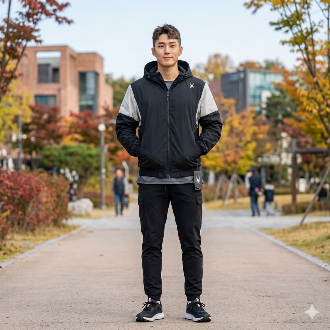 스파이더 후드 바람막이자켓(90) 상품이미지1