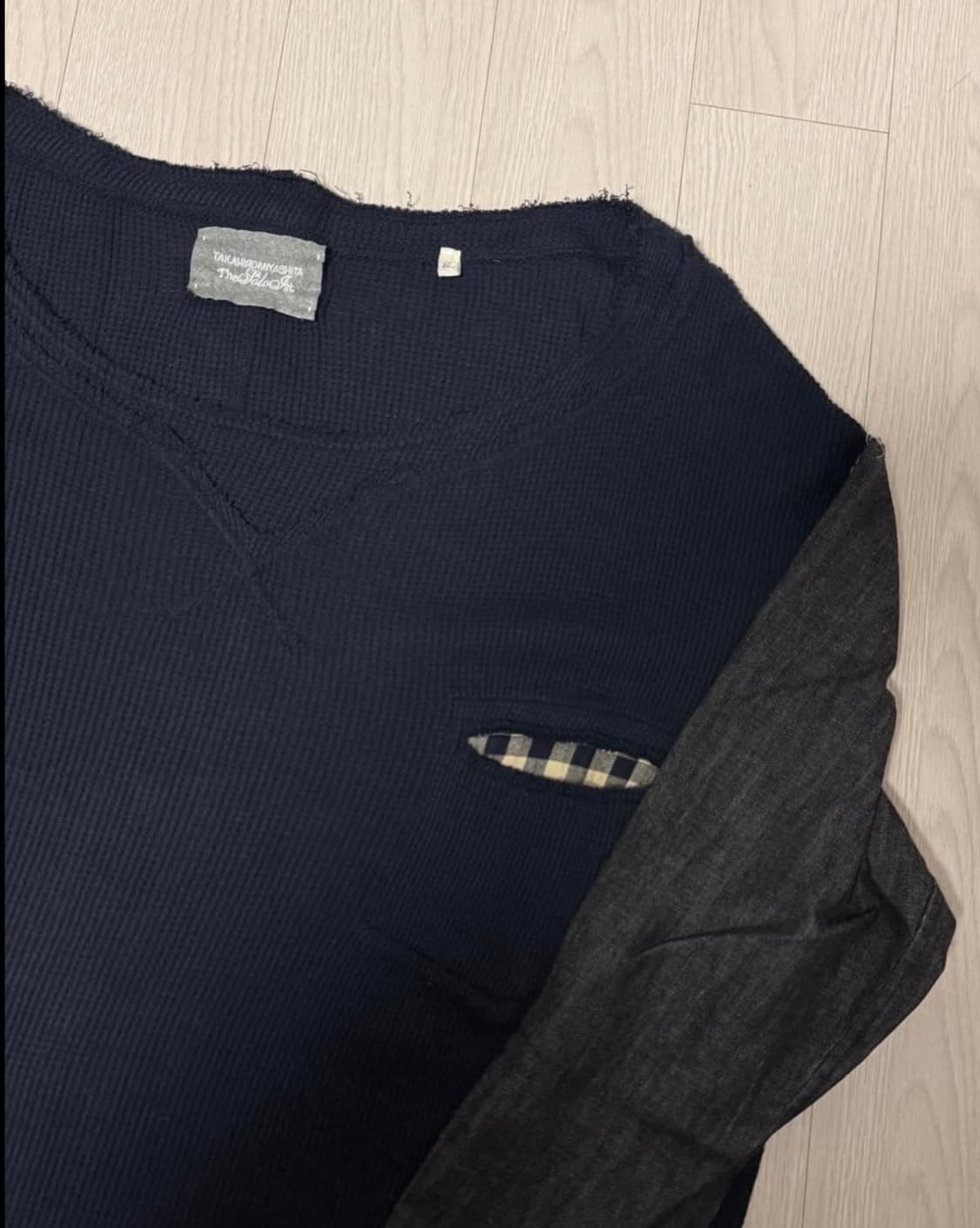 솔로이스트 13ss 셔츠슬리브 니트 상품이미지4