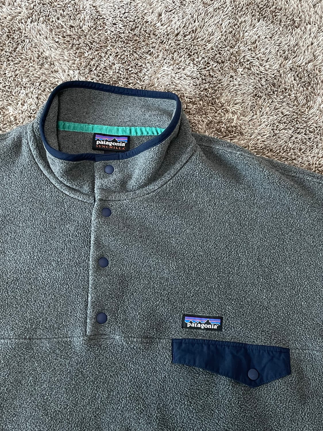 Patagonia synchilla 빈티지 신칠라 그레이 상품이미지2