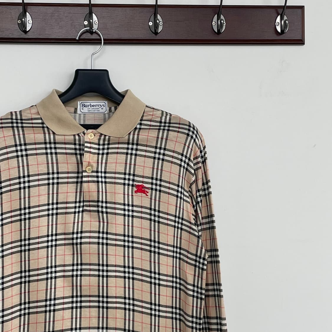 버버리 노바체크 긴팔 티셔츠 상품이미지3