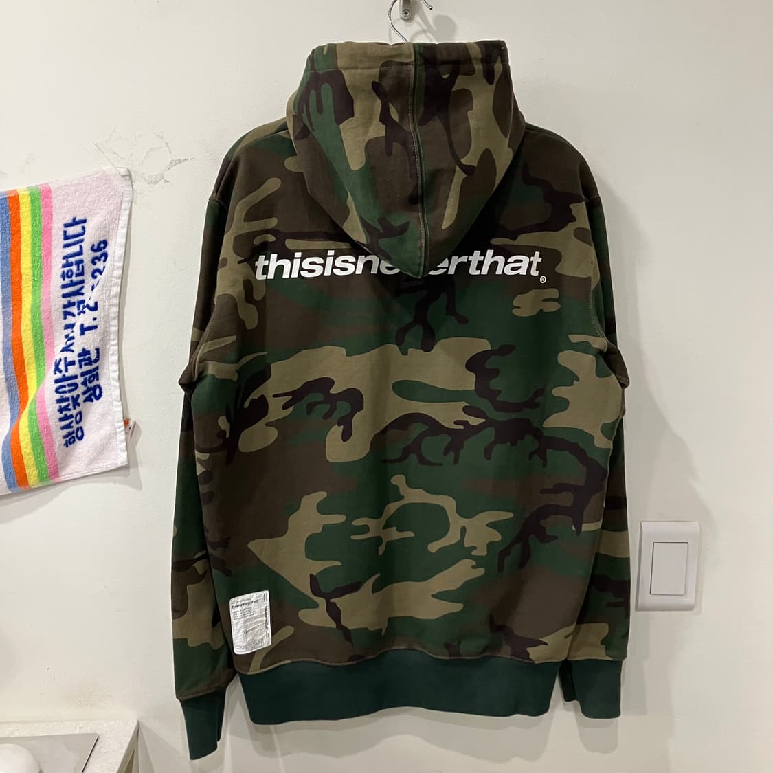 366 디스이즈네버댓 카모 후드티 상품이미지2
