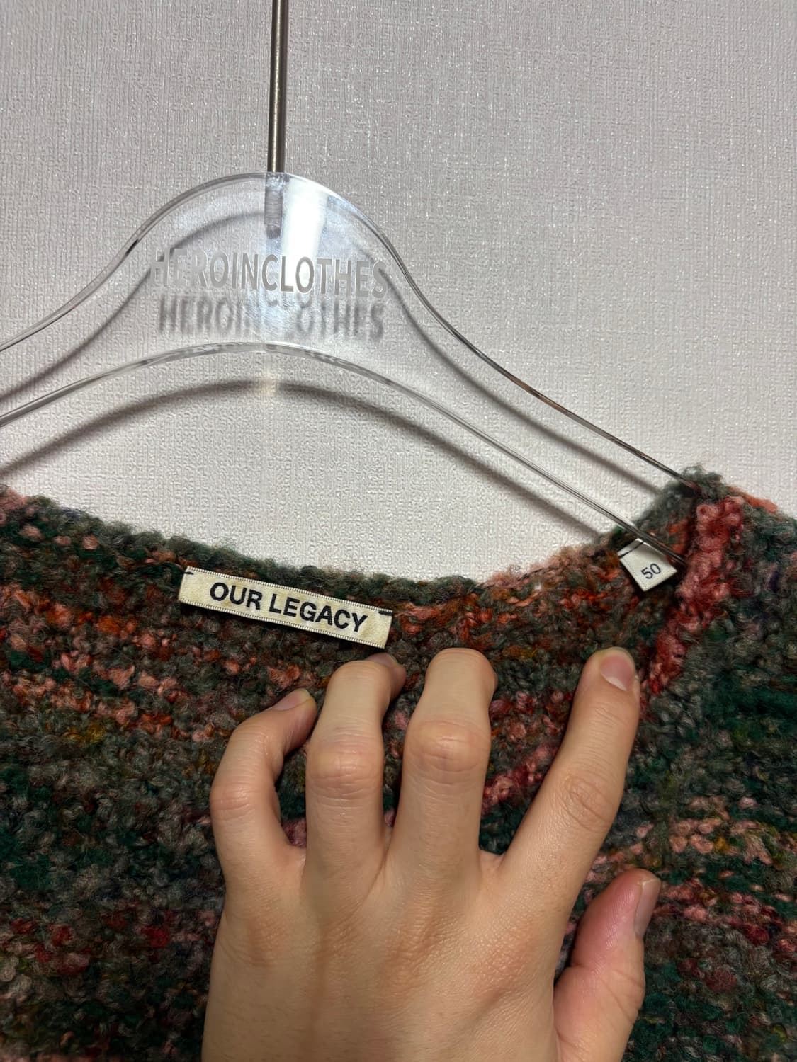 [50] OUR LEGACY POP OVER KNIT  상품이미지3