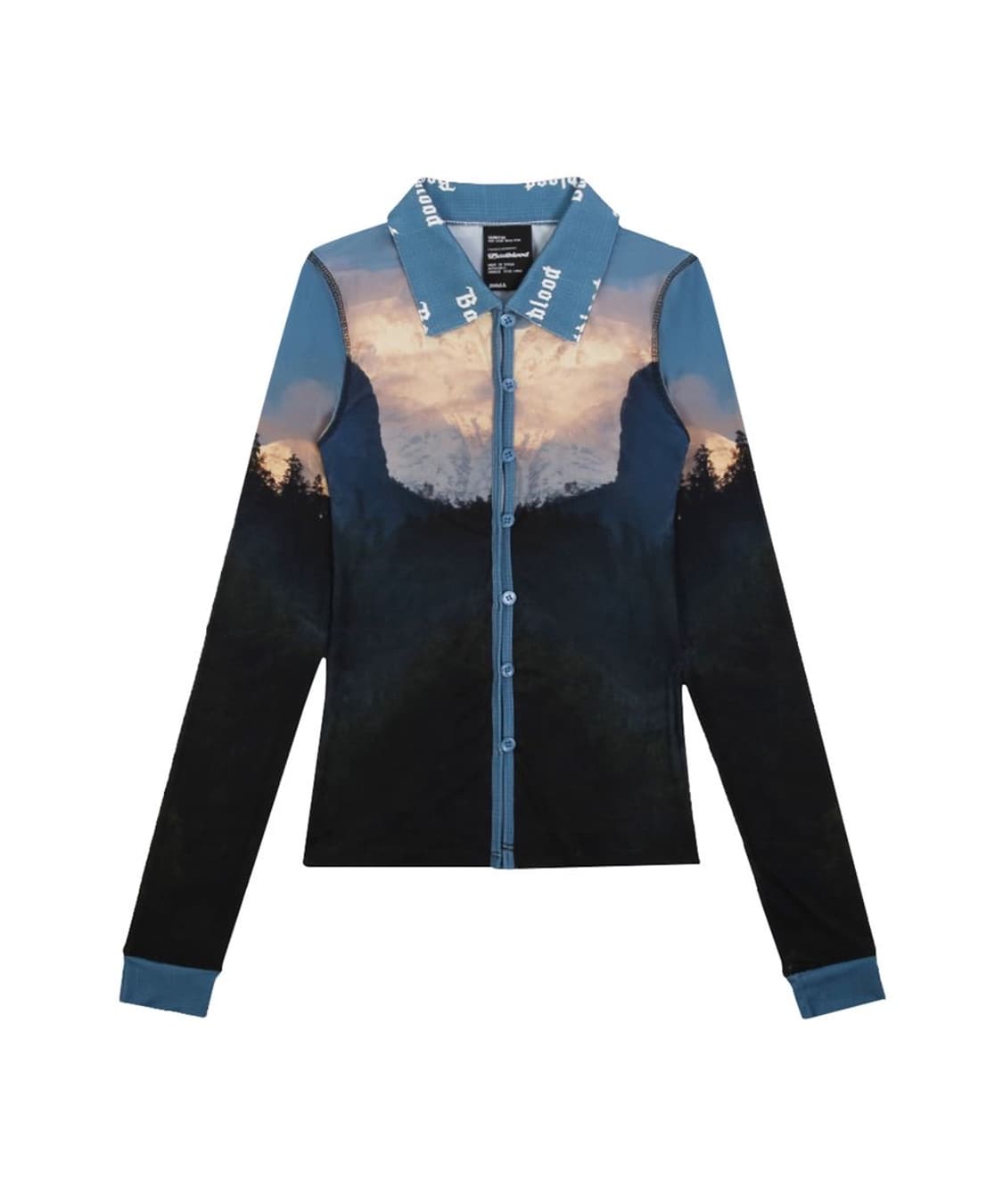 배드블러드 져지 버튼 C 셔츠 - 히말라야 상품이미지1