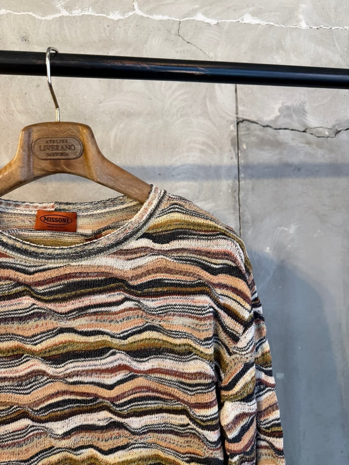 미쏘니 패턴 니트 66~77 상품이미지4