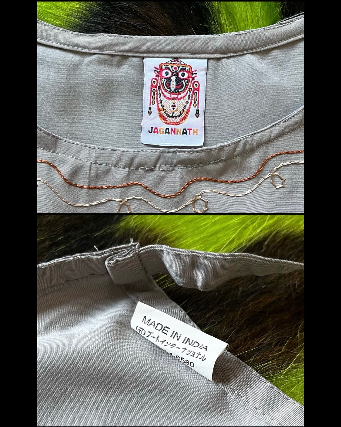 JAGANNATH Indian Oriental Stitch Apron 상품이미지8