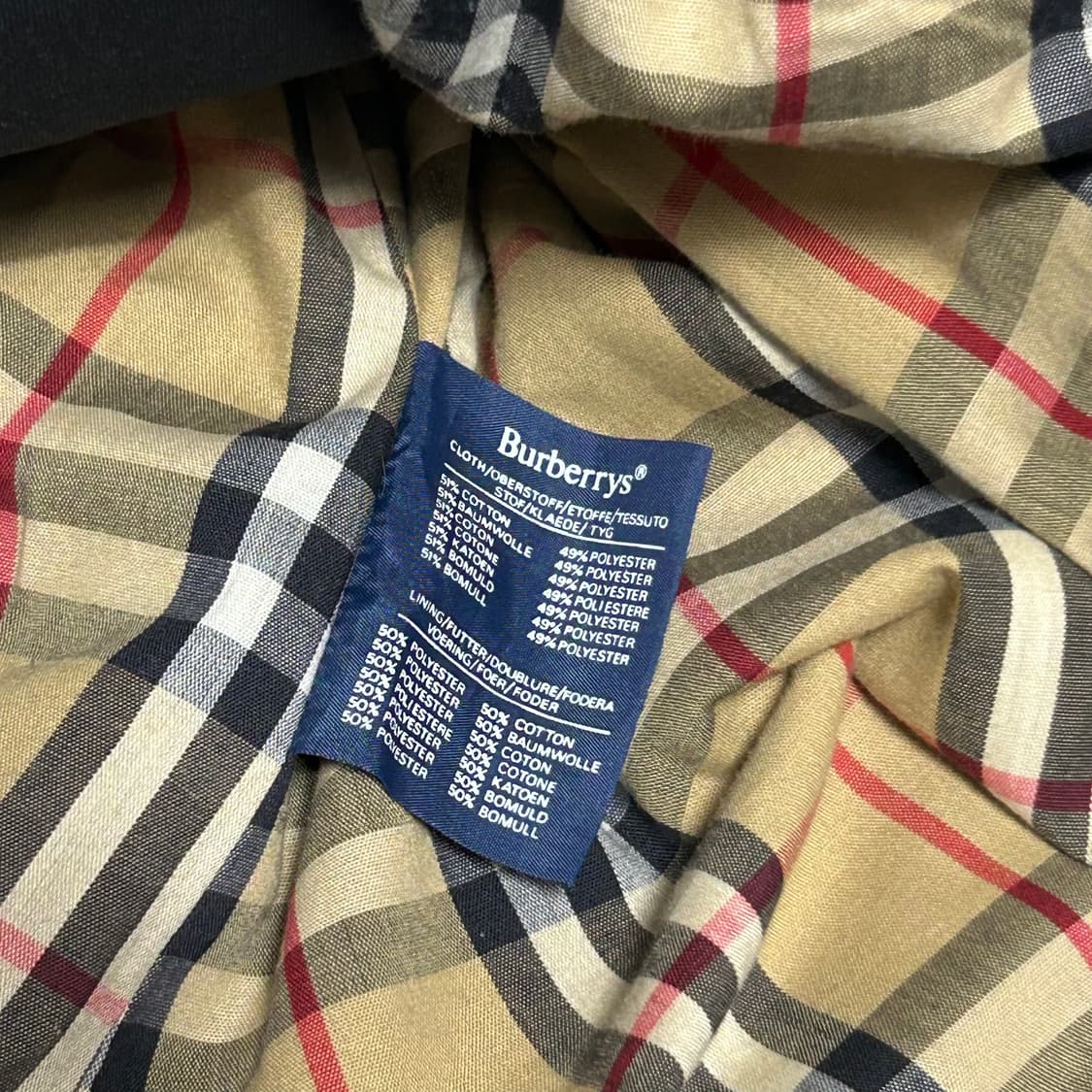 Burberry 블랙 트렌치 코트 상품이미지4