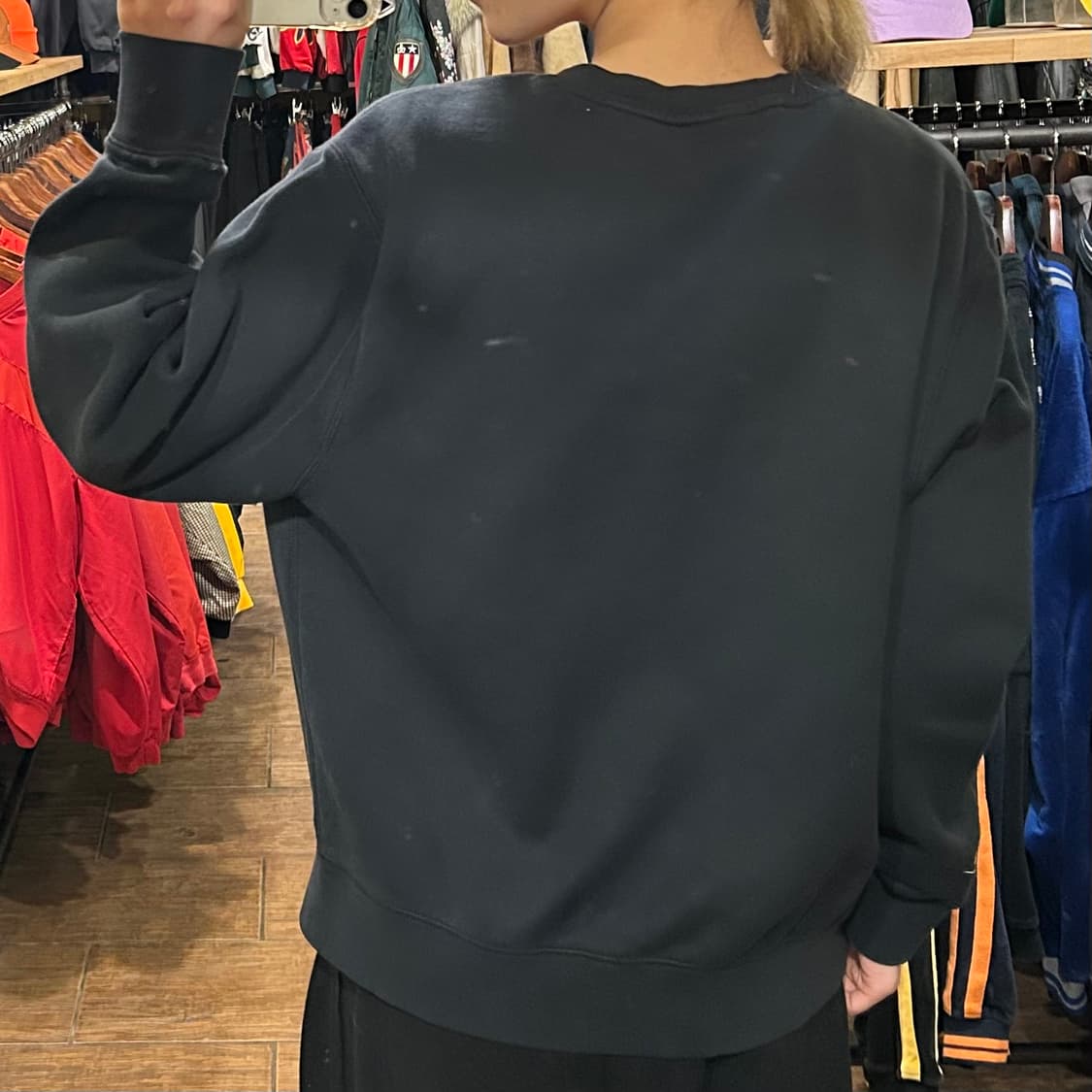 [HI] 나이키 맨투맨 네이비  상품이미지5