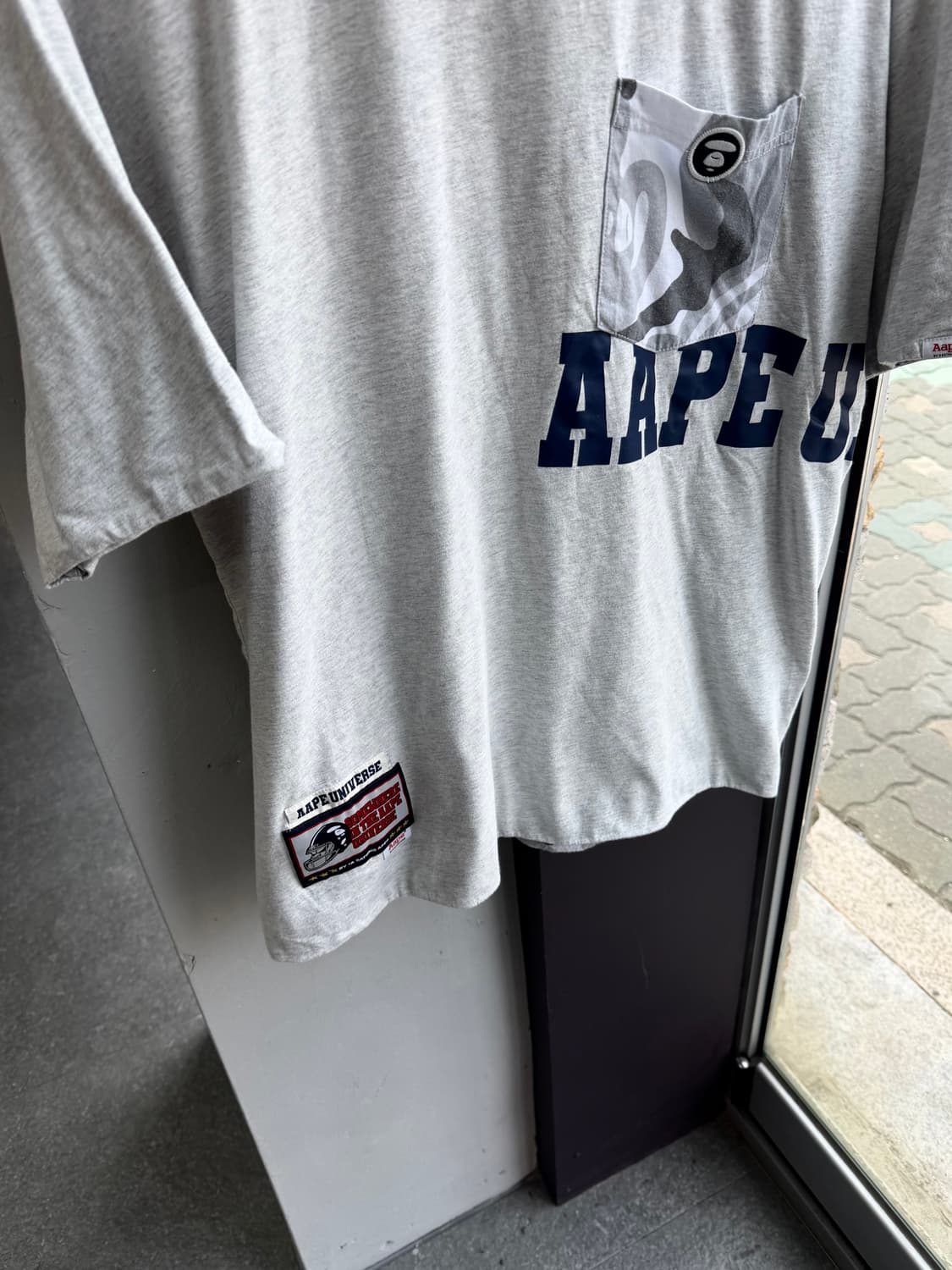 100~105/ 에이프 리버시블 라운드 반팔 상품이미지4