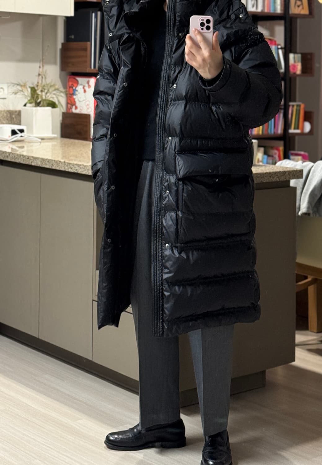 뉴발란스 퍼텍스 퀀텀 롱패딩 XL 상품이미지2