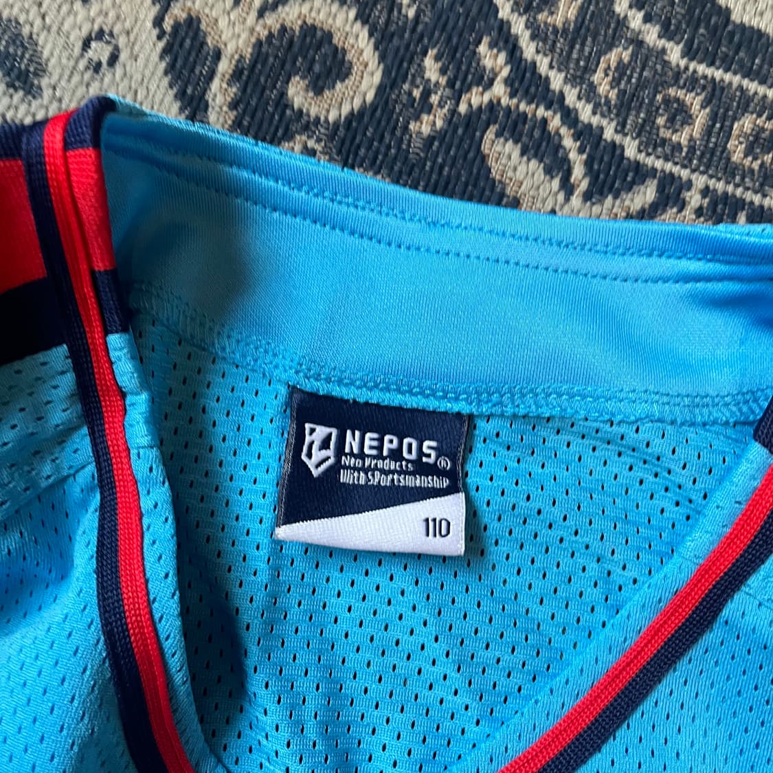 110 네포스 롯데자이언츠 노마킹 유니폼/W2348 상품이미지4