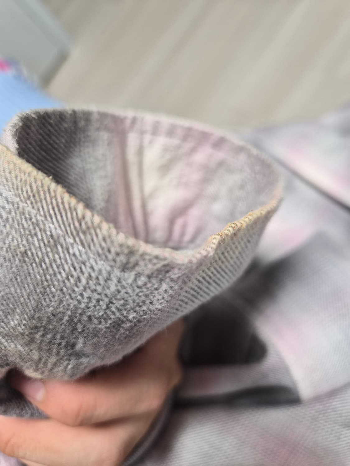 999휴머니티 이지 체크 셔츠 V3 페이디드 핑크 2 상품이미지3