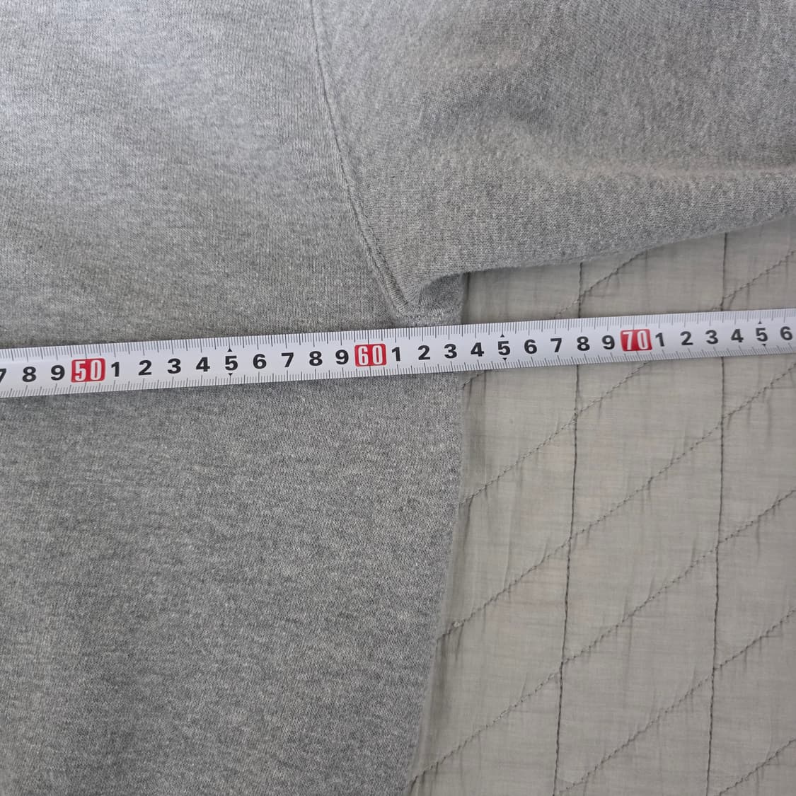 [XL] 90s 러셀 애슬레틱 후드집업 헤더 그레이 ver. 롱 상품이미지7